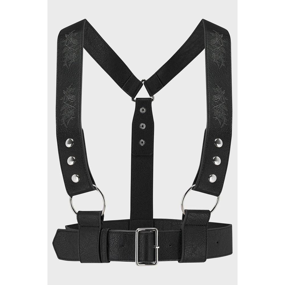 Killstar grimflora harness rose embroidery size XS-S